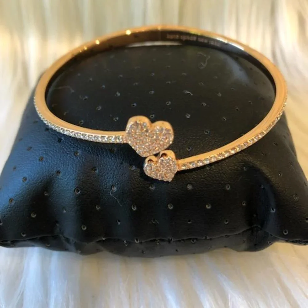Kate Spade Heart Bangle Bracelet - Picture 2 of 8